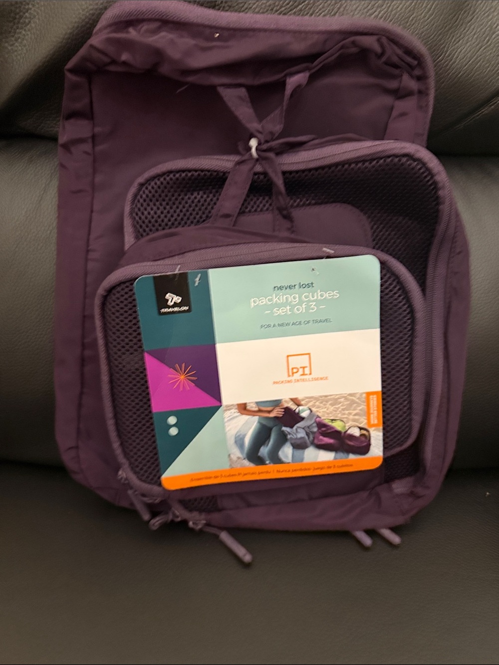 Packing Cubes Set of 3 - Purple -Travelon